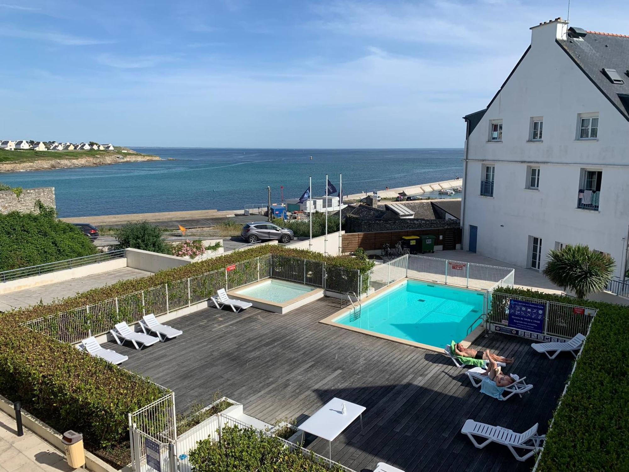 Duplex Vue Mer - Plage A 100M- 4 Lits - Parking Sous Sol Audierne Exterior photo